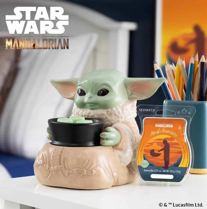 Scentsy New : Star Wars From The Mandalorian, The Child Scentsy Warmer