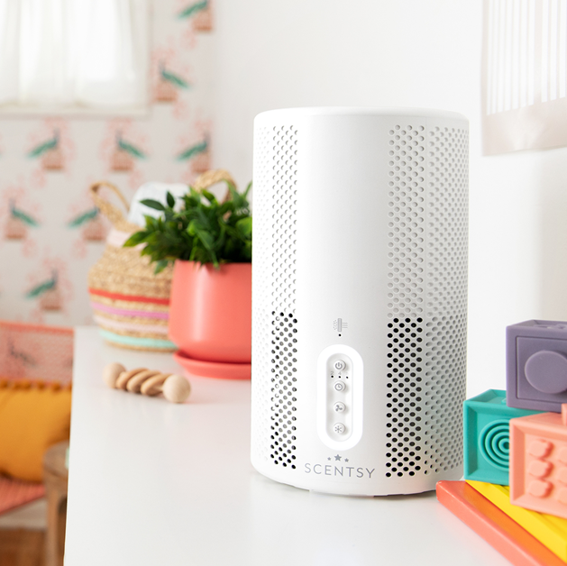 Scentsy’s New Air Purifier Cleans Using A HEPA 13 Filter