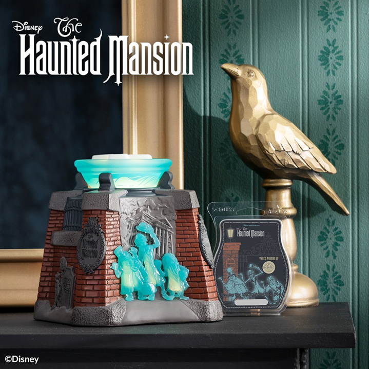 Disney’s The Haunted Mansion Scentsy Warmer & Three Thumbs Up Scent