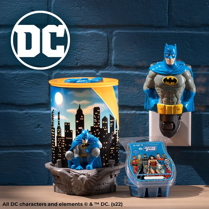 Scentsy Warmer Batman & Justice League Scent
