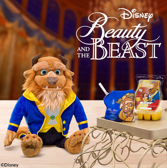 Disney Beauty and the Beast Scentsy Buddy & The Last Petal Scent