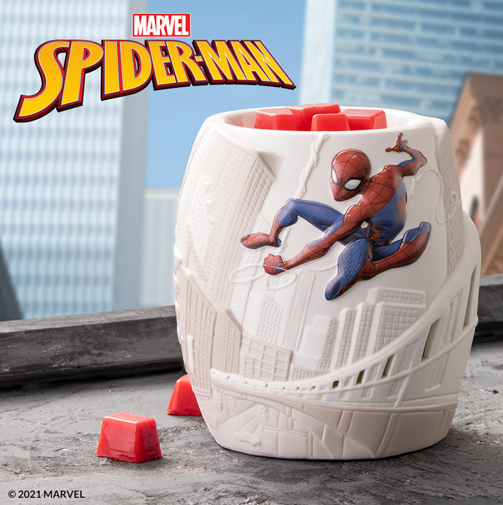 Marvel’s Spider-Man Scentsy Warmer & Nine Realms Wax Bar