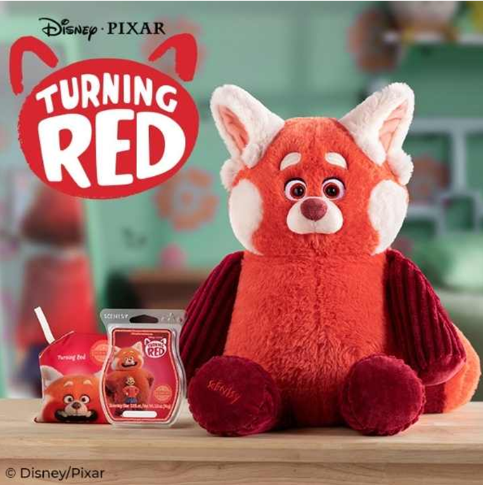 Disney Turning Red Mei Scentsy Buddy & Turning Red Scent