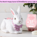 Scentsy Warmer Of The Month Hoppy Easter & Strawberry Lemon Cake Scent for March 2023