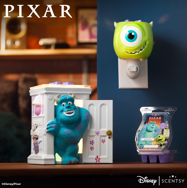 Disney Monster Inc Scentsy Warmers Collection