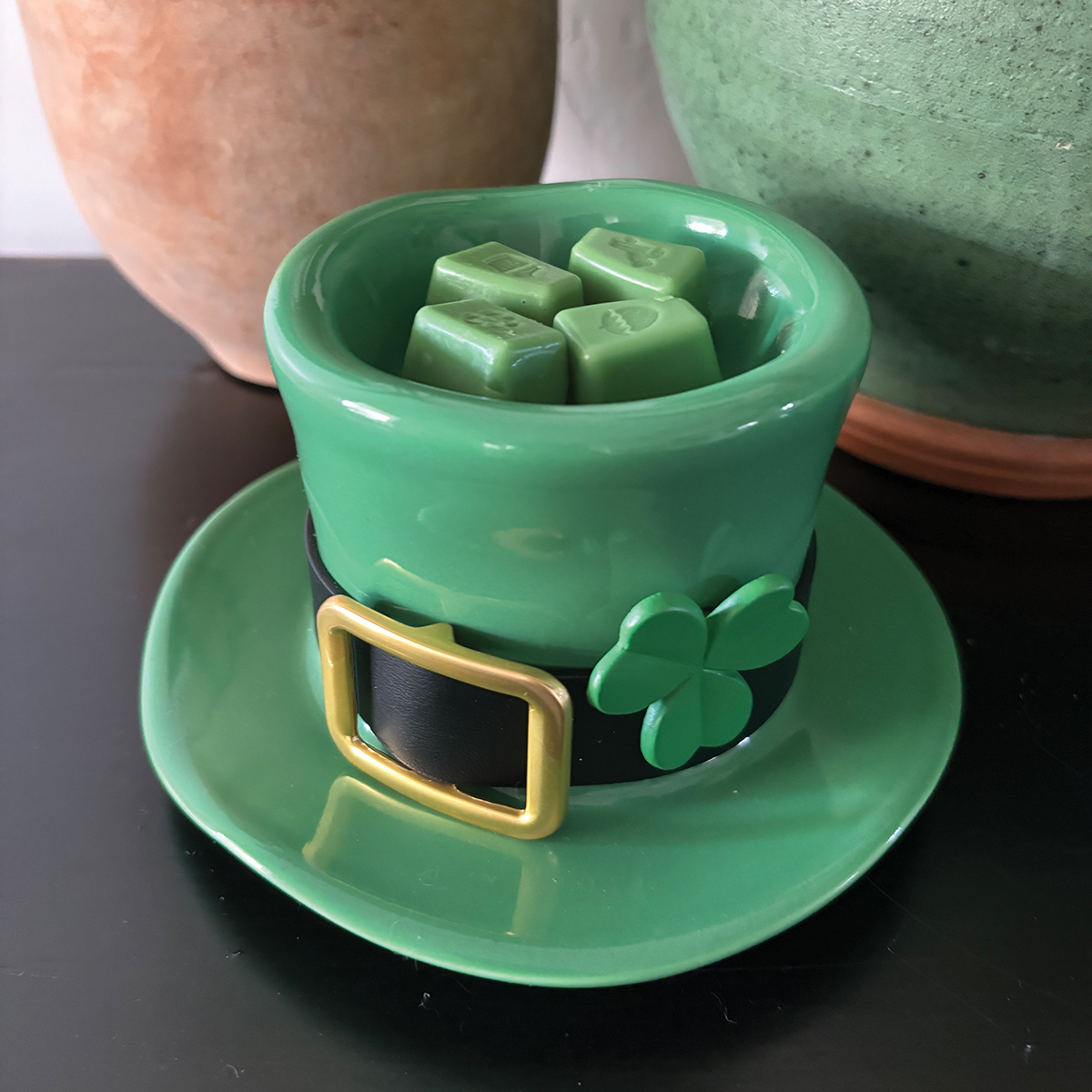 Scentsy Warmer Of The Month Lucky Leprechaun & Shamrock Splash Scent for February 2024