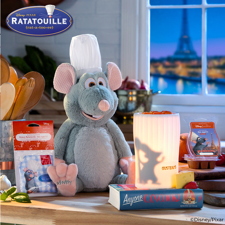 Disney & Pixar Ratatouille Scentsy Warmer & Remy − Scentsy Buddy Collection 2024