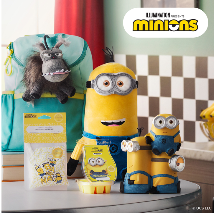 Universal Studios Minions Scentsy Collection 2024