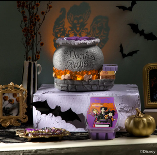 Disney Hocus Pocus Cauldron Scentsy Warmer Collection 2024