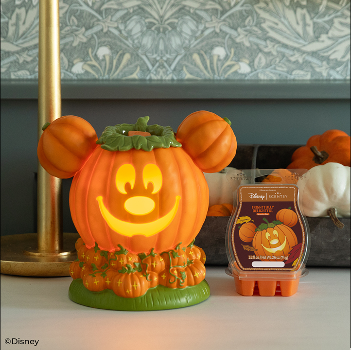 Disney Mickey Mouse Jack-O’-Lantern Scentsy Collection For 2024